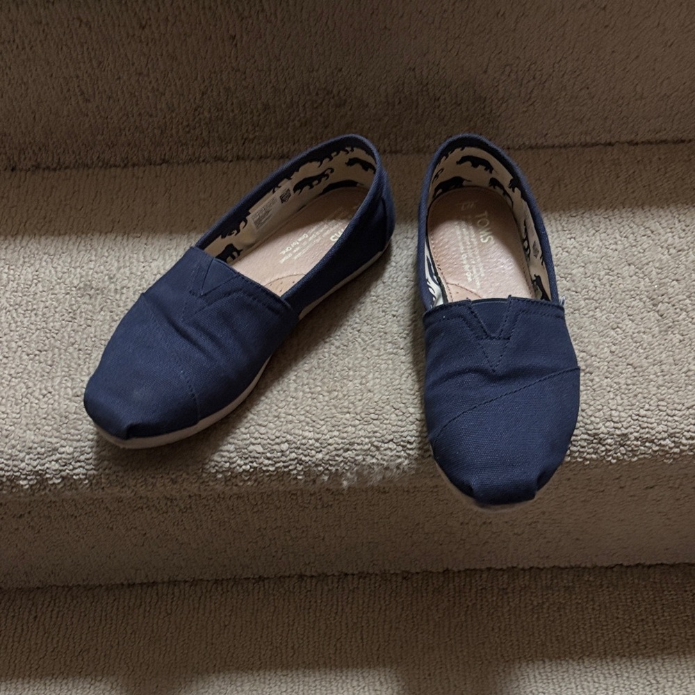 Toms Navy Espadrilles